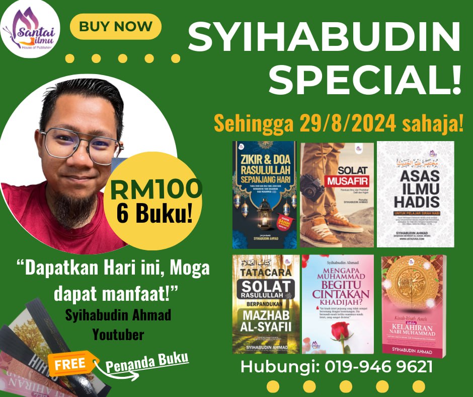 6 BUKU Ust Syihabudin Ahmad RM100