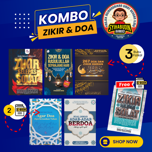 Kombo Upgrade Zikir & Doa Free Buku Zikir Selepas Solat Bahasa Sarawak