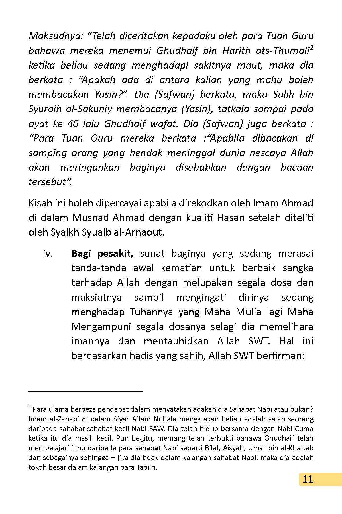 Panduan Al Sunnah Mengurus Kematian Menurut Mazhab Al Syafii oleh Syihabudin Ahmad