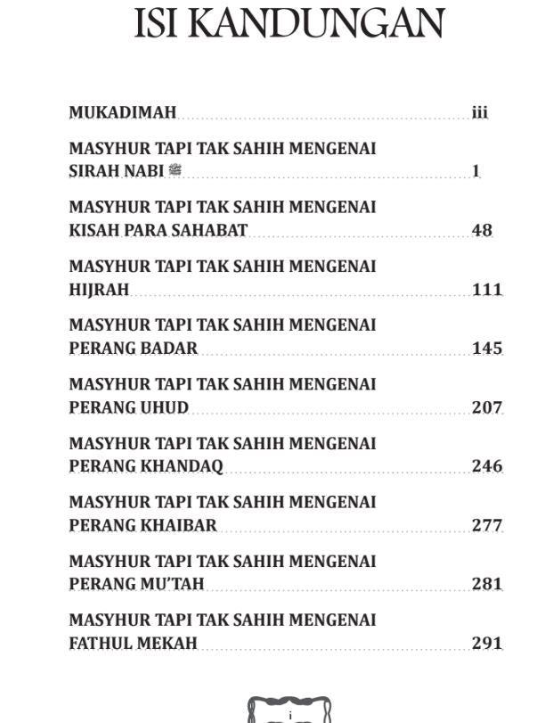 Masyhur Tapi Tak Sahih I Muhammad Abdullah 'Ushan I Santai Ilmu Publication