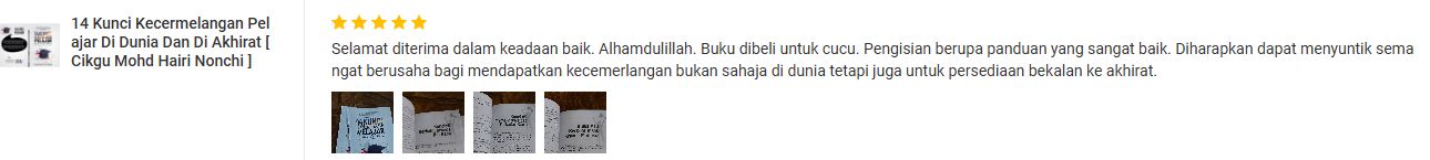 14 Kunci Kecermelangan Pelajar Di Dunia Dan Di Akhirat [ Cikgu Mohd Hairi Nonchi ]